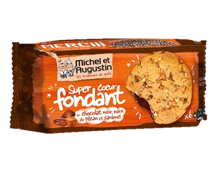 Cookies cœur fondant pécan caramel 180g