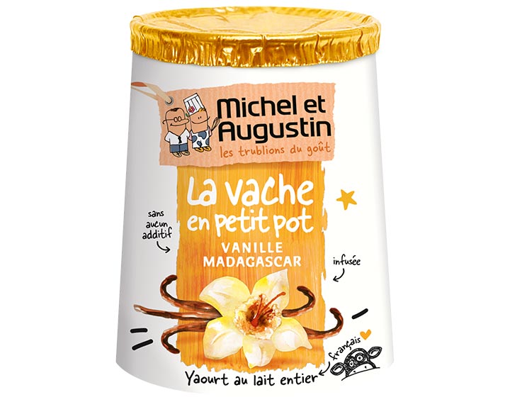 Vache en petit pot Vanille 125g