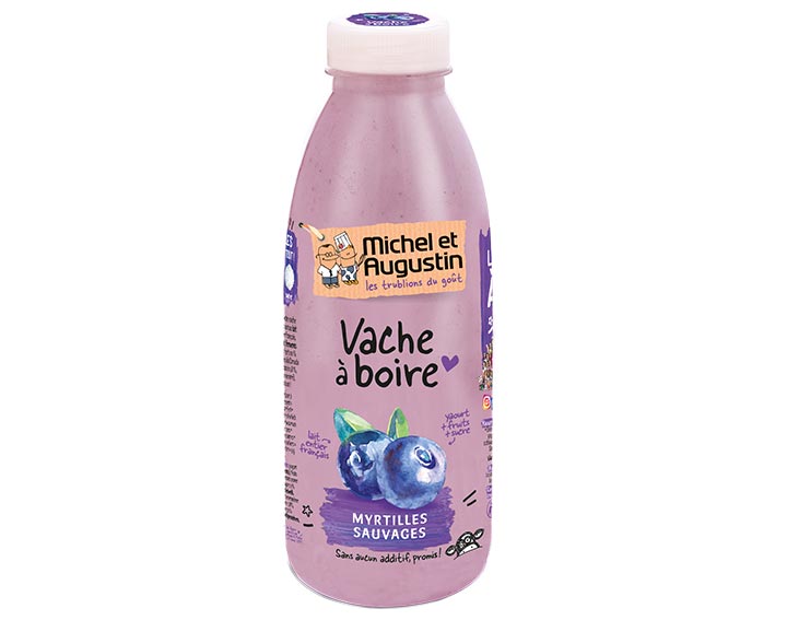 Vache à boire Myrtilles