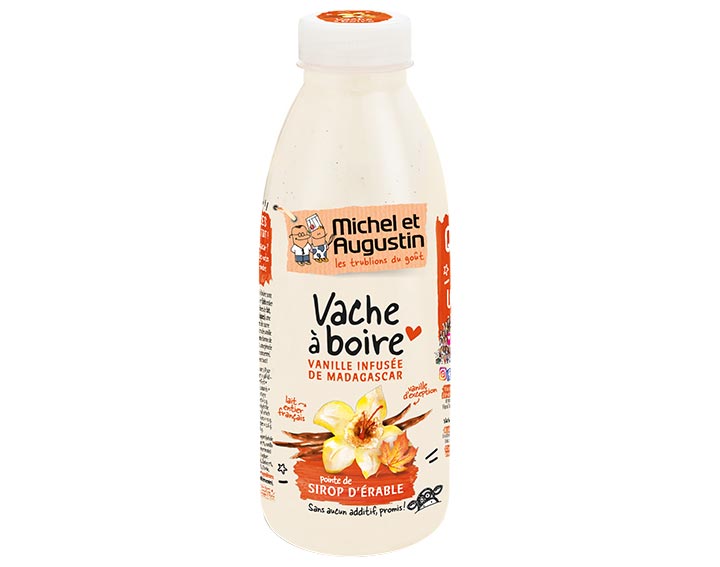 Vache à boire Vanille et Sirop d'érable