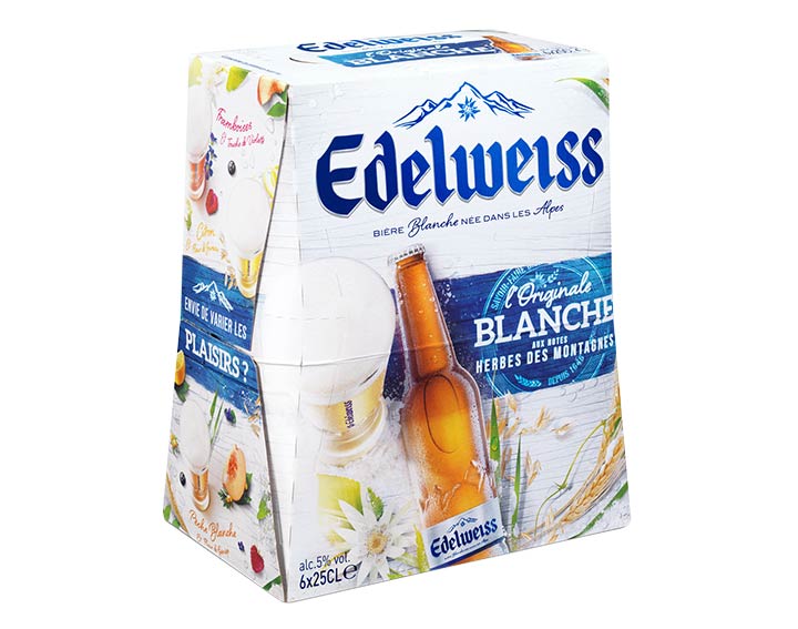 Edelweiss original 6x25cl