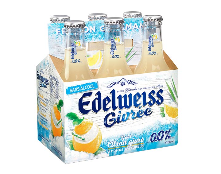 Edelweiss Givrée sans alcool 6x25cl 