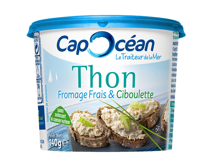 Thon Fromage Frais Ciboulette 140g