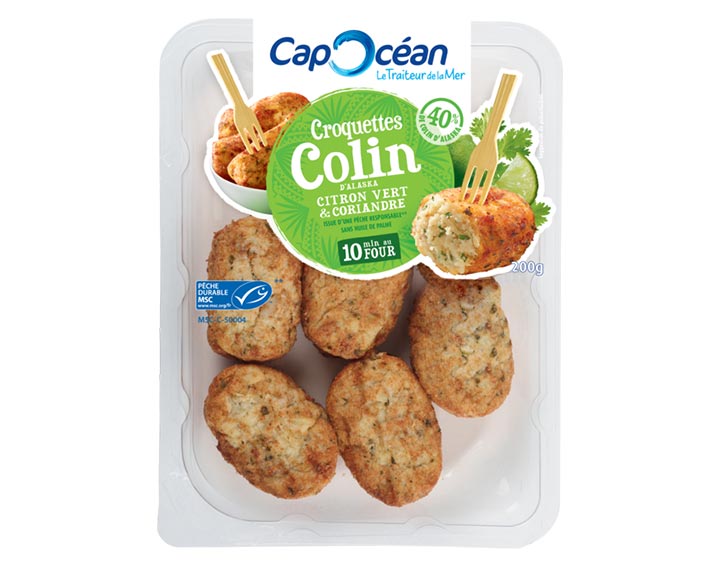 Croquettes Colin Citron Coriandre 200g