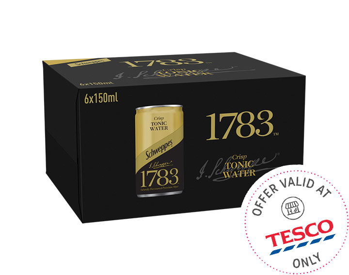 Crisp Tonic Water 6x150ml mini cans