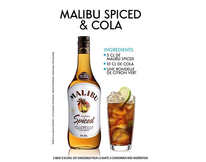 Malibu Spiced & Cola