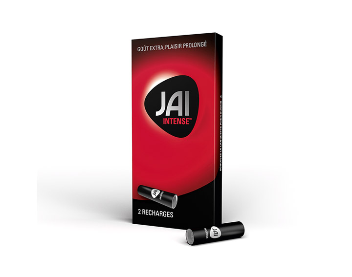 2 Recharges JAI INTENSE
Expérience de vapotage intense, mélange harmonieux d’arômes corsés. Nicotine 18mg/g
