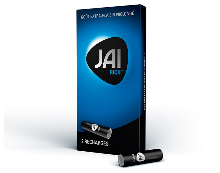 2 Recharges JAI RICH
Mélange aromatique pour une expérience de vapotage plus douce. Nicotine 16mg/g