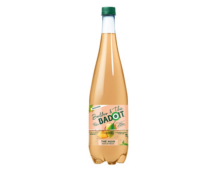 Thé Noir parfum Pêche, 1L 