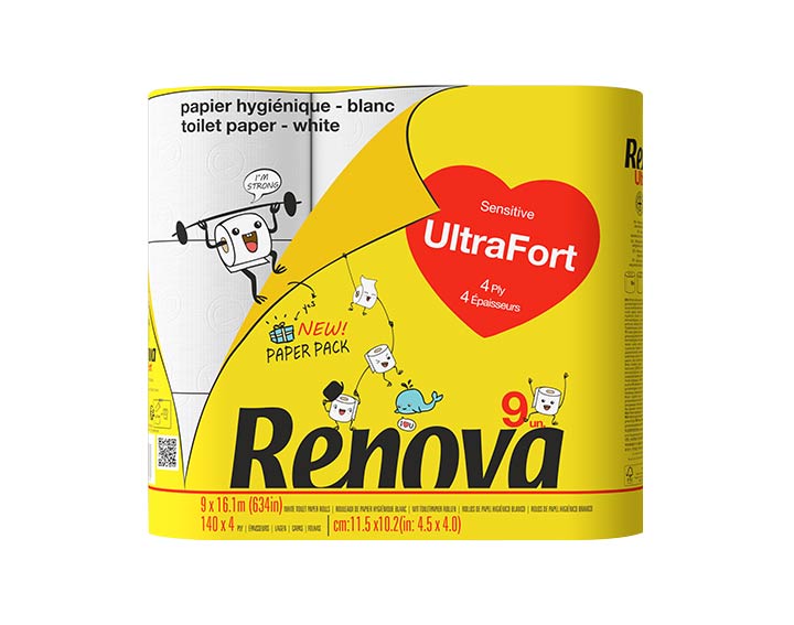 Papier hygiénique ultrafort x9