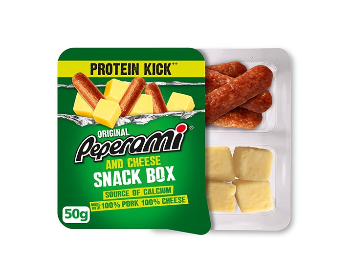 Peperami and Cheese Snackbox 50g