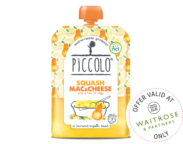 Organic Squash Mac & Cheese 130g
