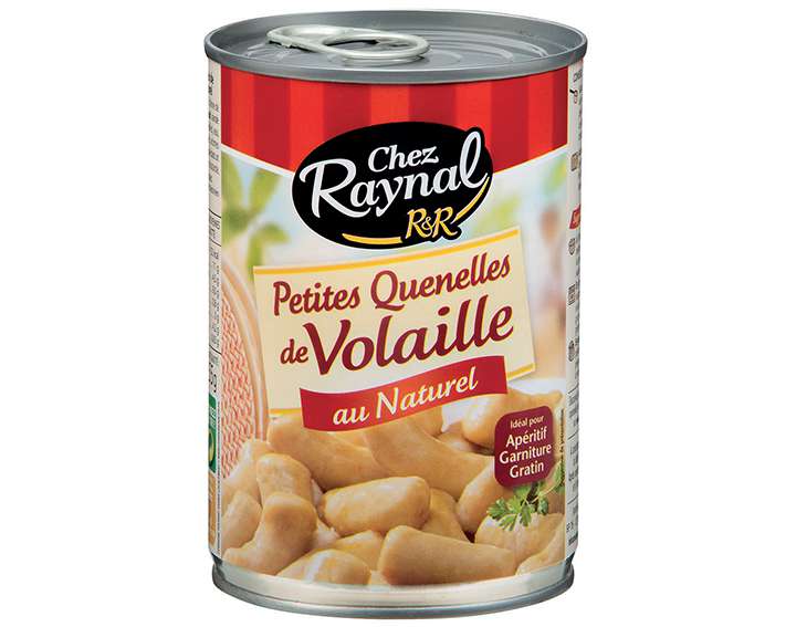 Petites Quenelles de Volaille au Naturel