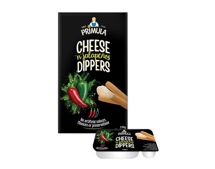 Cheese 'n' Jalapenos Dippers 3x45g
