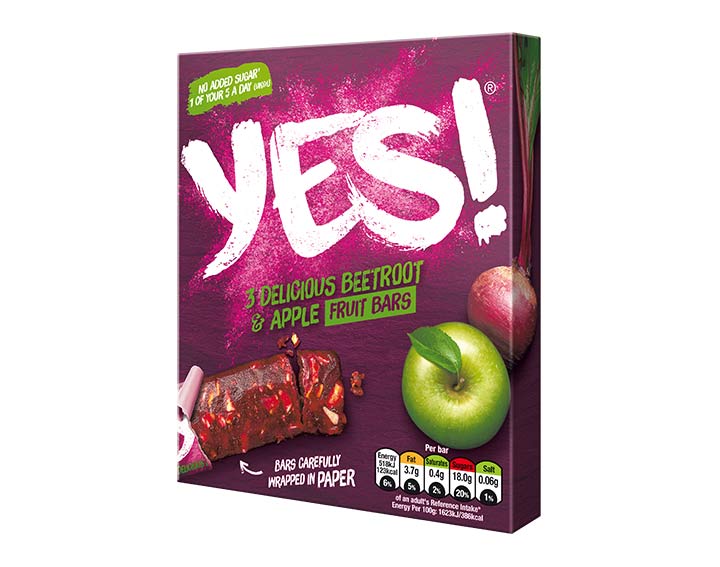 Beetroot and Apple Fruit Bar 3 pack