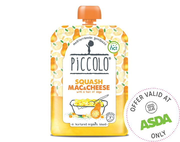 Organic Squash Mac & Cheese 130g