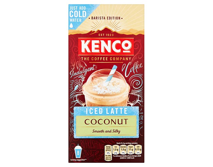 Instant Iced Latte Coconut 8x21.5g