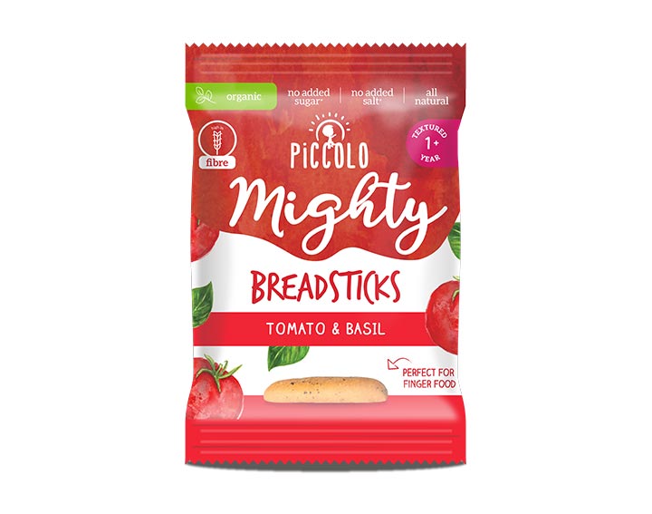 Mighty Breadsticks Tomato & Basil 20g 12m+