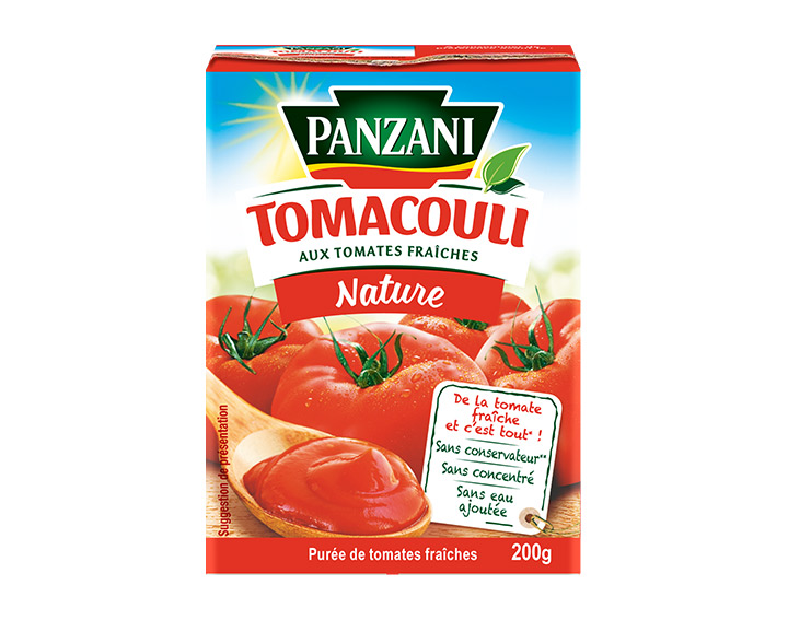 Nature 100% tomates fraîches 200g