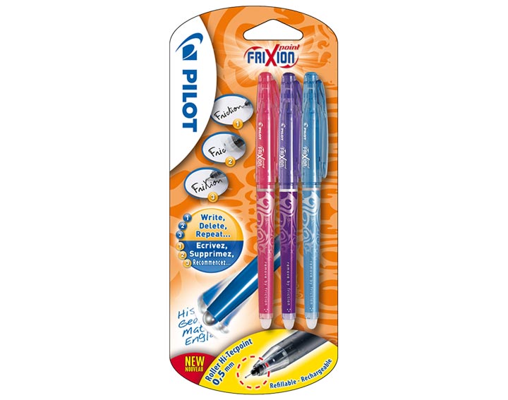 Rollers X3 - FriXion Ball, FriXion Ball Clicker ou FriXion Point
