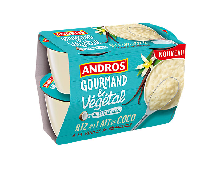 Riz au lait de coco à la vanille 4x100g
