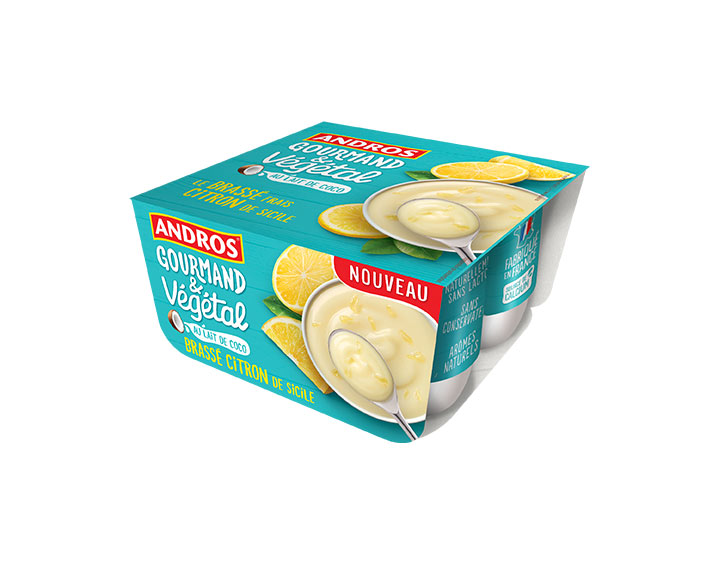 Brassé Citron au lait de coco 4x100g