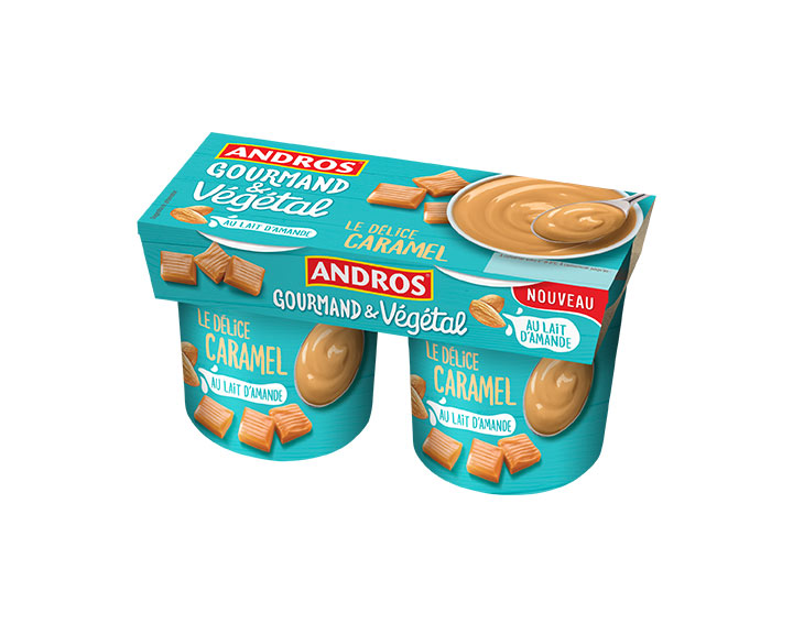Délice Caramel au lait d’amande 2x120g