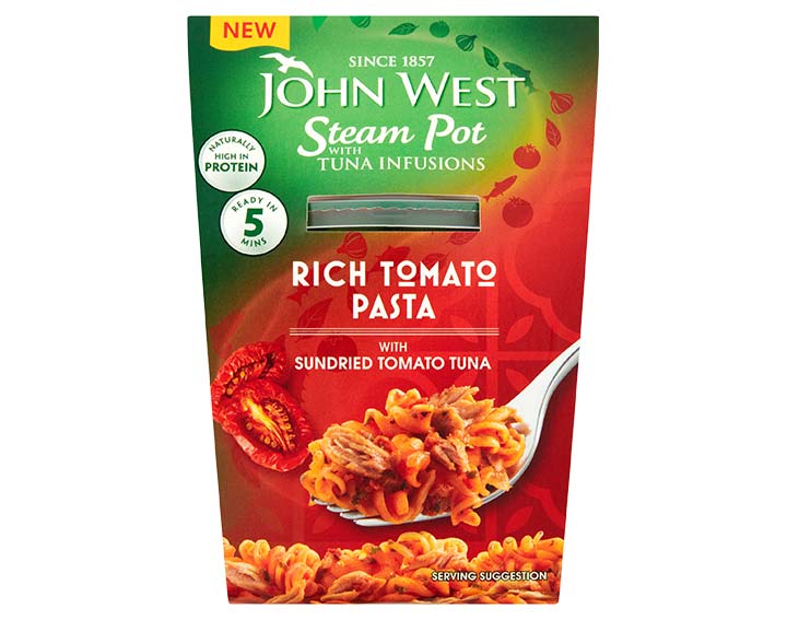 Sundried Tomato Tuna with Rich Tomato Pasta