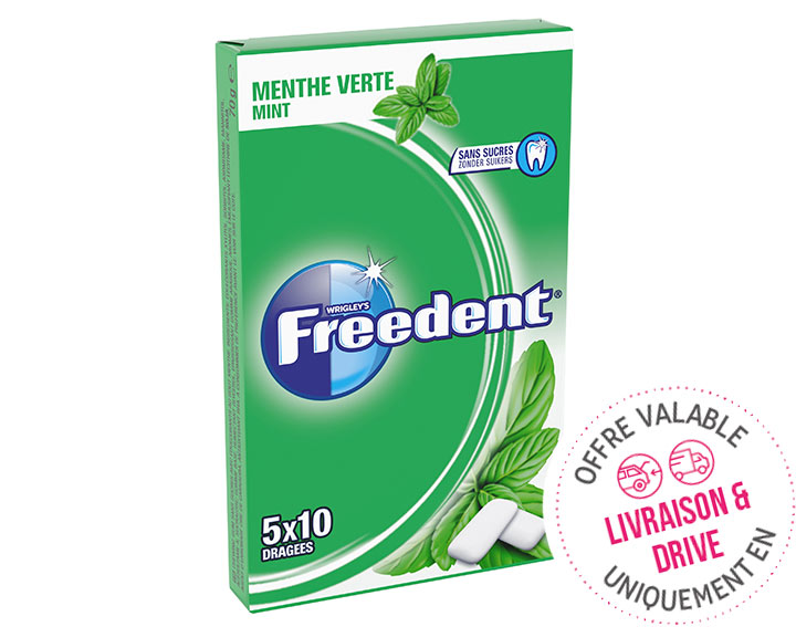 Menthe Verte 5x10 Dragées