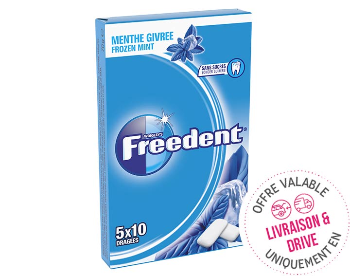 Menthe Givrée 5x10 Dragées