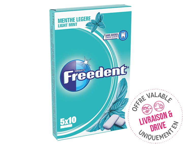 Menthe Légère 5x10 Dragées