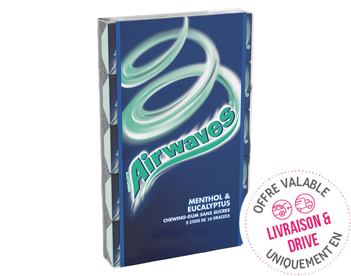 Menthol Eucalyptus 5x10 Dragées