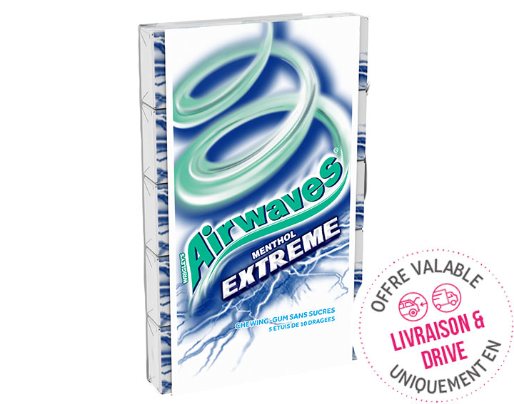 Menthol Extrême 5x10 Dragées
