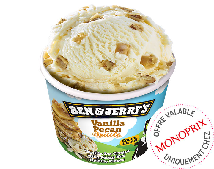 Ben & Jerry's Vanilla Pecan Brittle 100ml