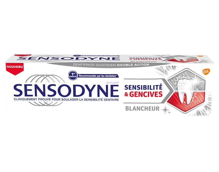 Dentifrice Sensibilité & Gencives Blancheur 