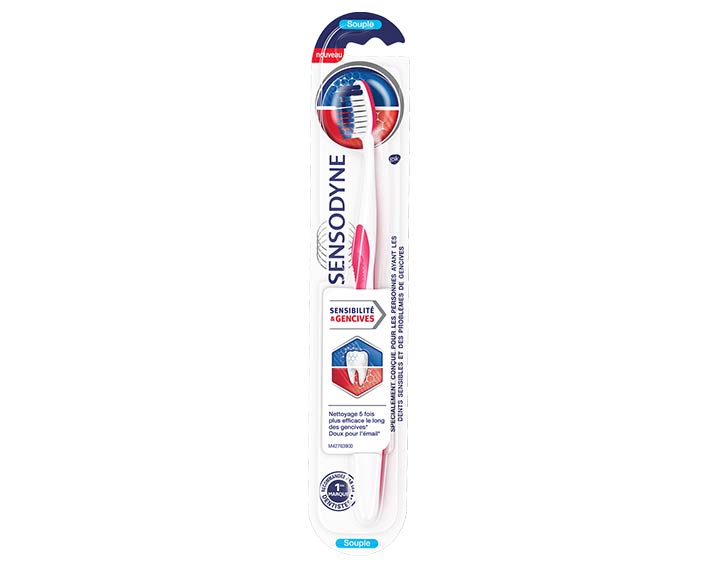 Brosse à dents Sensibilité & Gencives SOUPLE