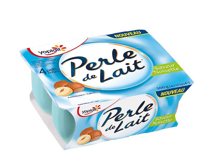 Perle de Lait Saveur Noisette 4x125g