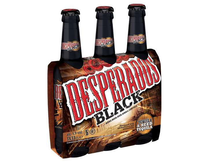 Desperados Black pack 3x33cl