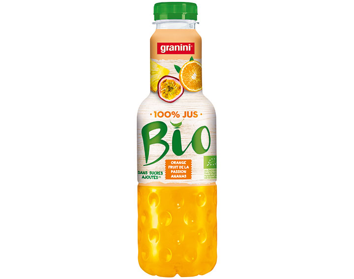 Orange, Fruit de la passion, Ananas