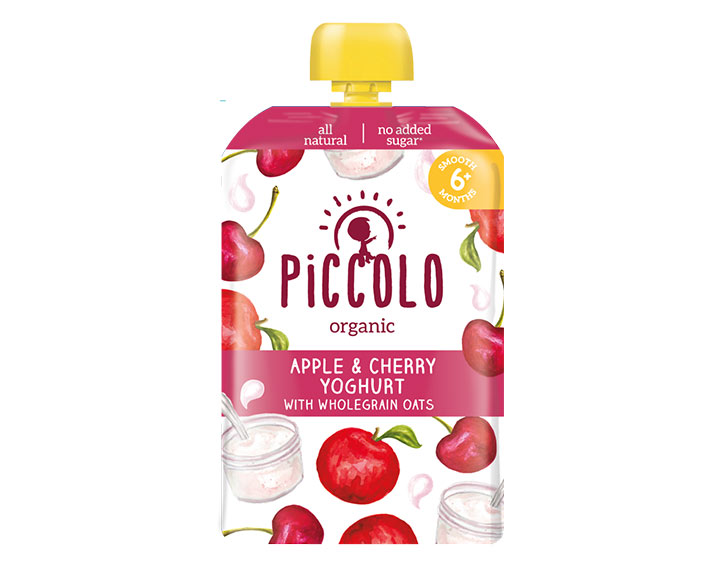 Apple & Cherry Yoghurt  Stage 1 - 110g