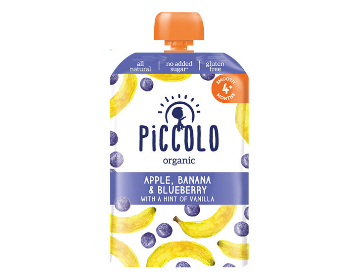 Apple, Banana & Blueberry Stage 1 - 100g