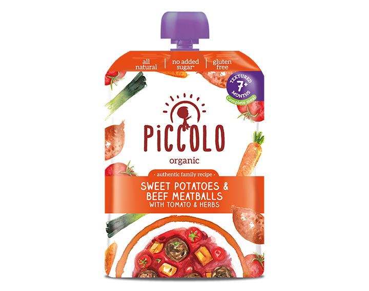 Sweet Potato & Beef Meatballs Stage 2 - 130g