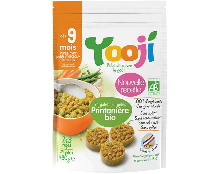 Purée Bio 9 mois et plus Printanière (480g) 