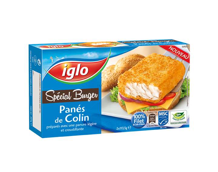 Panés de Colin Spécial Burger 227g