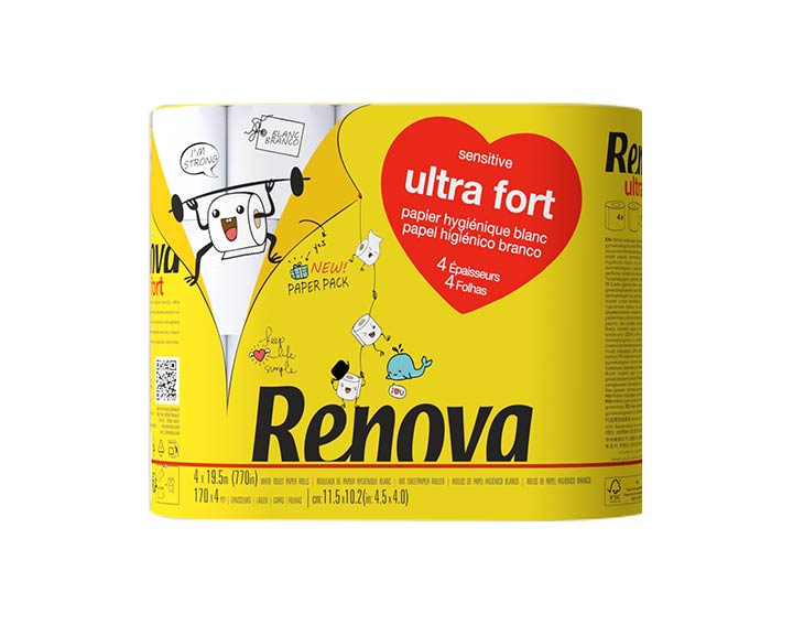 Papier hygiénique ultrafort x4