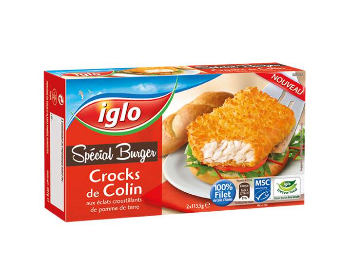 Crocks de Colin Spécial Burger 227g