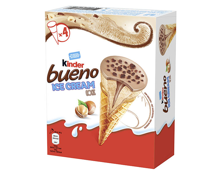 Cônes Kinder Bueno x4