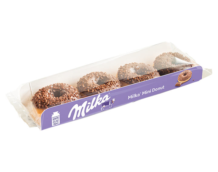 Réglette de 4 Mini Donuts Milka®