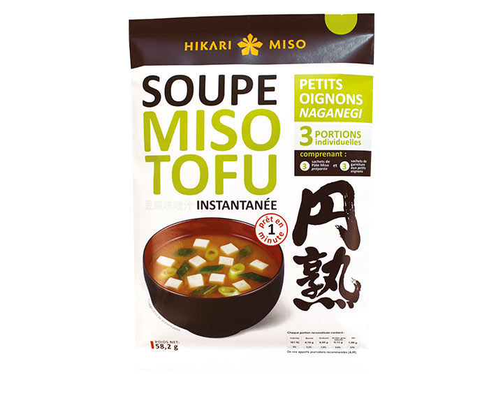 Soupe Miso Tofu - Petits Oignons 