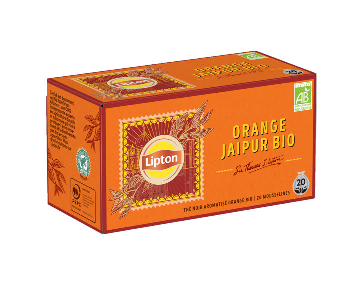 Thé Noir Orange Jaipur Bio 20 sachets